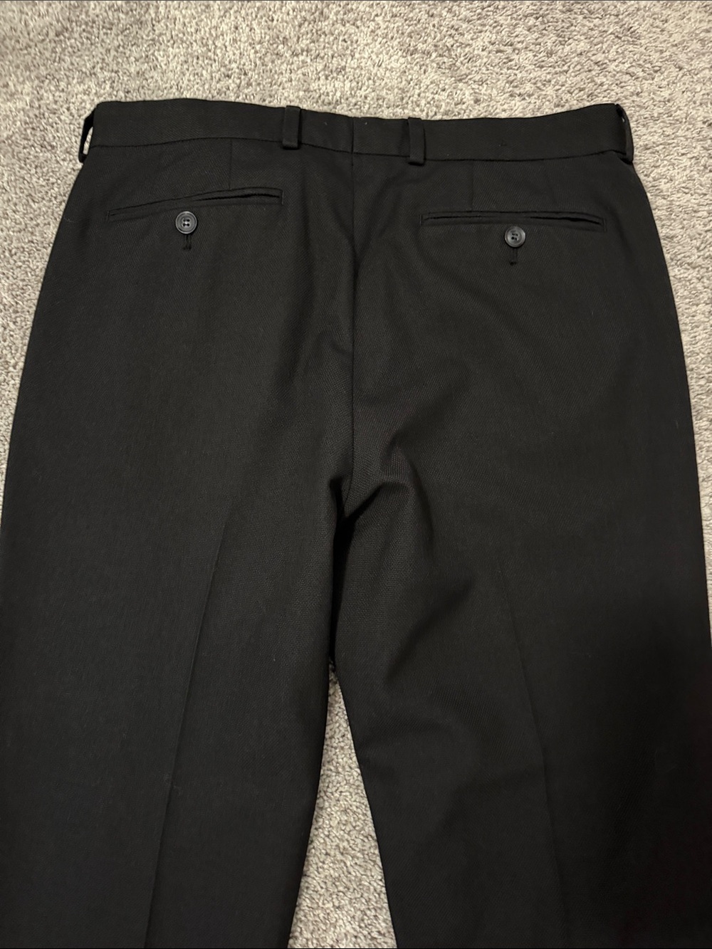 Topman - Nordstrom Classic Black Dress Pants - Picture 8 of 10